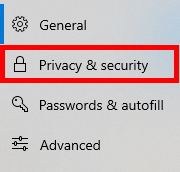 Privacy & Security